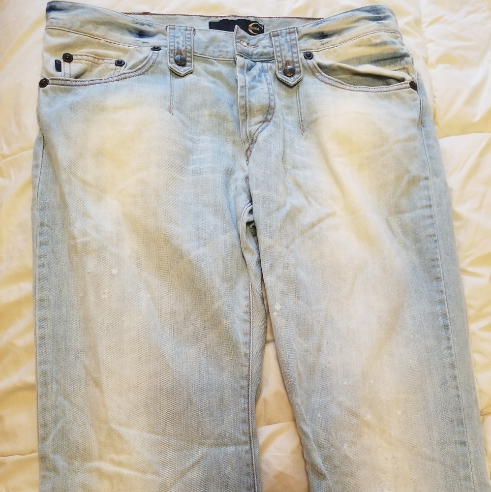 Just Cavalli faded blue mens Jean
